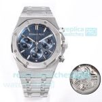 Swiss Replica Audemars Piguet Royal Oak 41mm Blue Dial Cal.4401 Stainless Steel Watch 